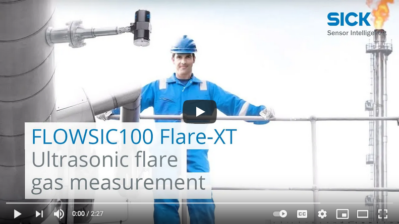 FLOWSIC100 Flare-XT: Ultrasonic flare gas measurement