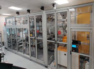 Plastic Energy’s pilot plant in its labs at the Loughborough University Science & Enterprise Park